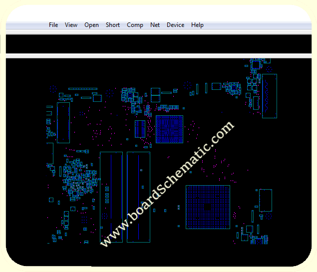 Acer Ferrari One 200 Board view